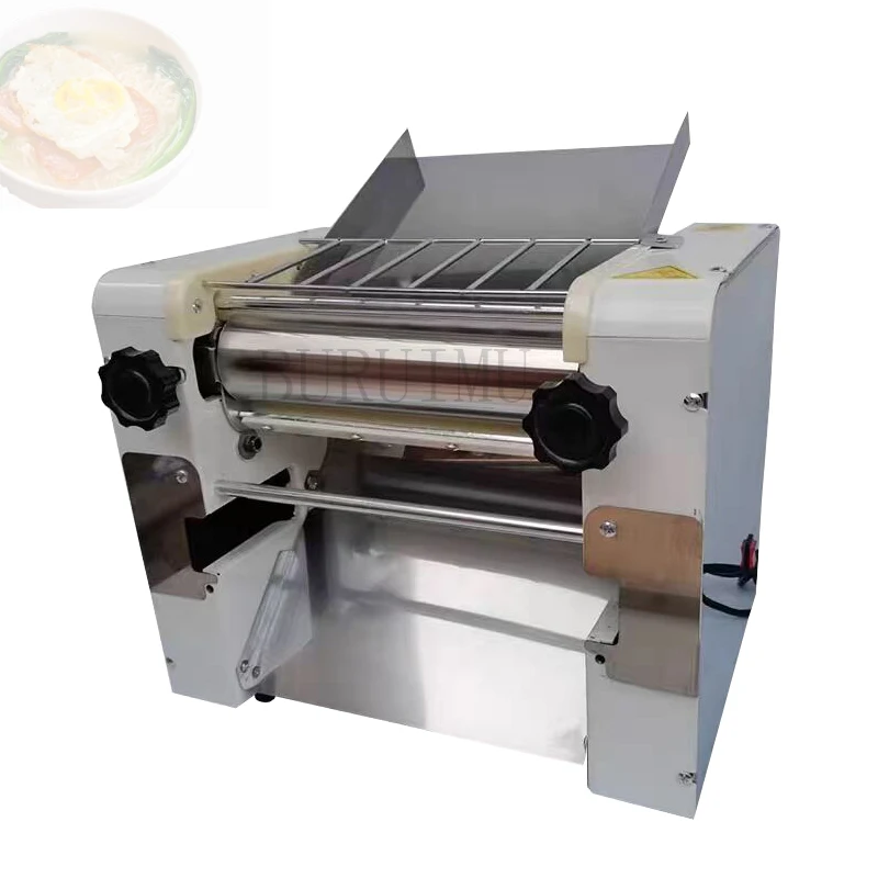 110/220V Electric Dough Roller Stainless Steel Desktop Pasta Kneading Dumpling Maker Noodle Press Machine Noodle Machine