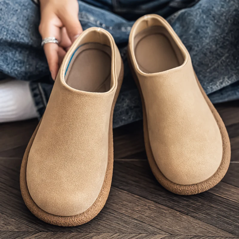 Large men's shoes, Spring and Autumn fashion new item, Boken shoes, casual shoes, comfortable lazy shoes, men's outdoor slippers