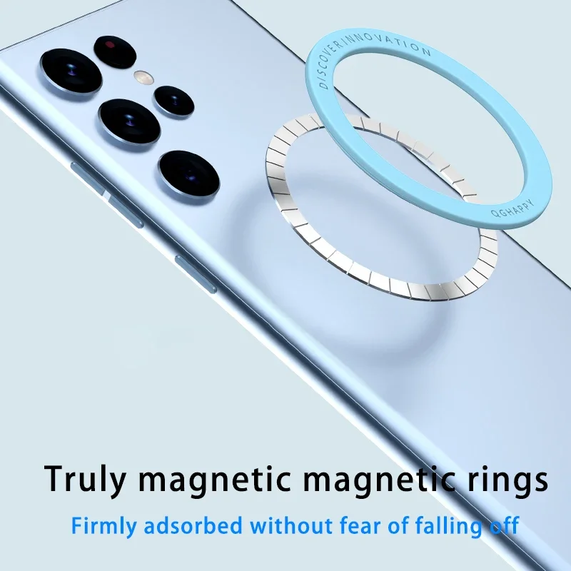 Premium Magnetic Ring Sheet for Smartphones - Compatible with Magsafe Accessories, 2025 Edition