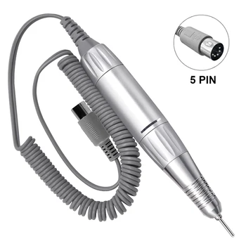 35000RPM DC 3 & 5 PIN Electric Nail Drill Pen Handle File Polish Grind Machine Handpiece Manicure Tool Nail Drill Accessories 1