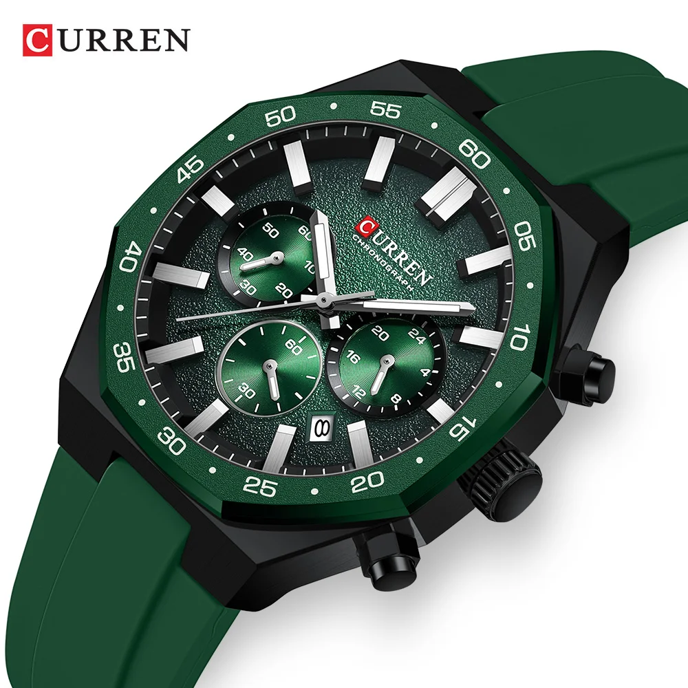 Classic Men's Quartz Watch Multifunction Luminous Chronograph Calendar Waterproof Sports Fashion Watches For Man_voghion.com