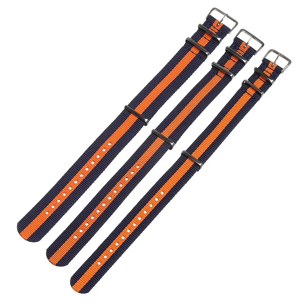 Durable Adjustable Nylon Sport Bracelet Watch Strap Loop