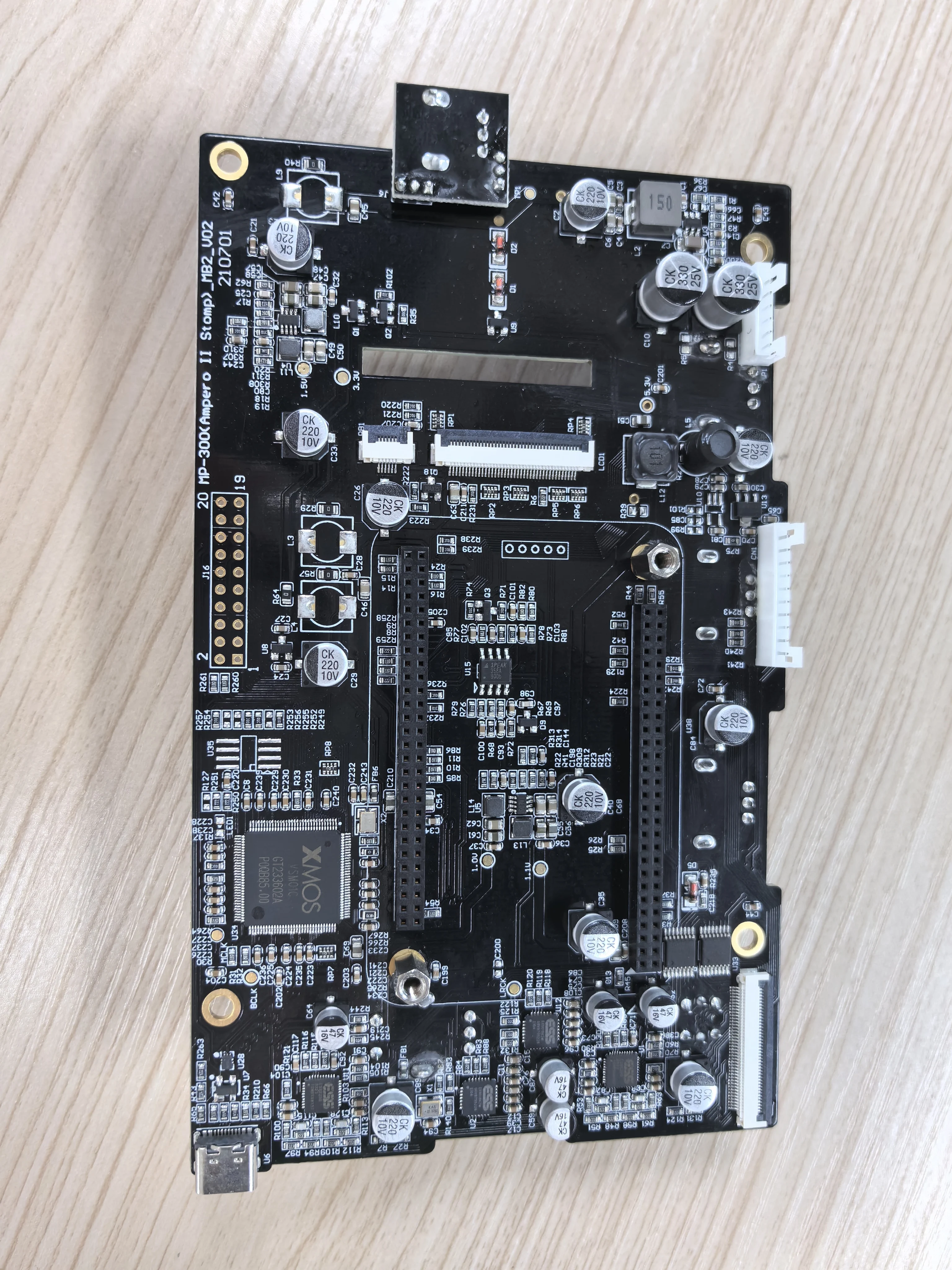 Guitar pedal accessories mainboard display screen for repairing