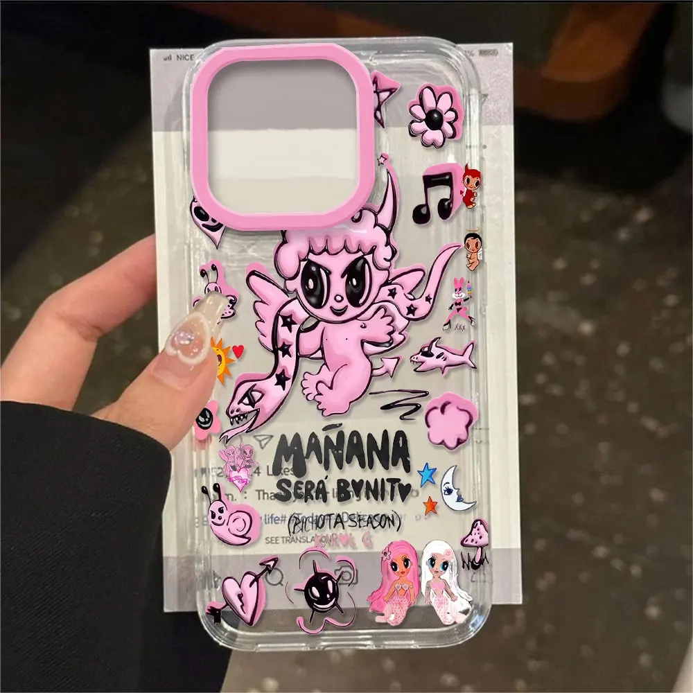 Karol G Mañana Será Bonito Clear TPU Phone Case