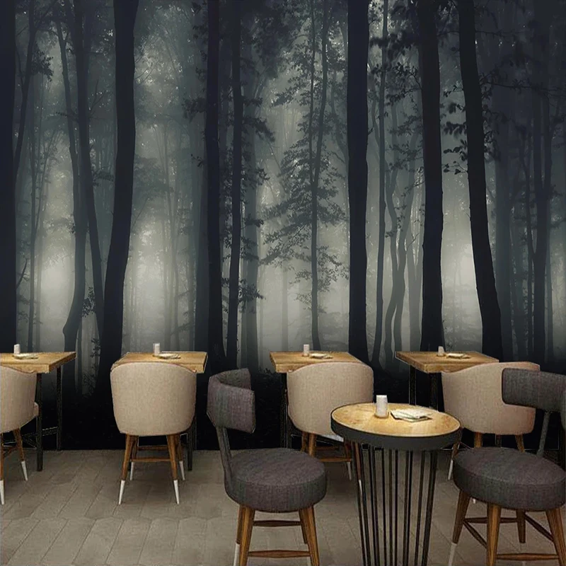 room restaurante murais de parede wall decor pintura 01