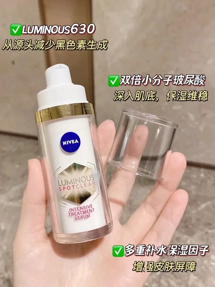 Nivea 630 Whitening Serum 30ml Face Care Spot Clear Reduce Acne Marks Improve Dullness Brightens Essence Rare Beauty Skincare