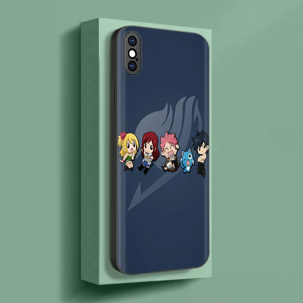thumbnail image 1 of Funda protectora negra para Xiaomi Poco M6 F5 F6 Pro C65 C55 C50 C51 5G Lucy Natsu Fairy Tail, 1 of 5