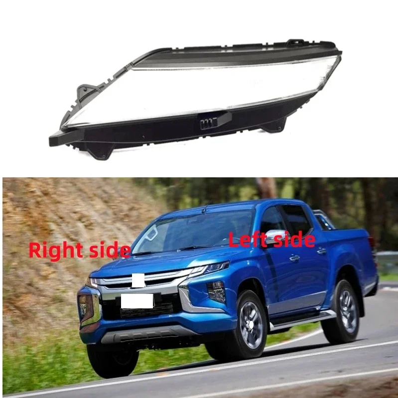 For Mitsubishi TRITONS 2021 2022 Car Headlight Shell Headlight cover Headlamp Lens Headlight Glass Auto Shell Cover 1