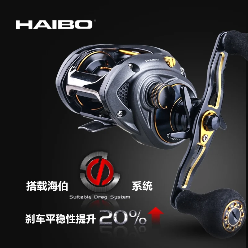 Haibo Raiha Overload Baitcasting Fishing Reel,magnetic Brake,8kg Drag,free  Shipping Pagebass - Fishing Reels - AliExpress