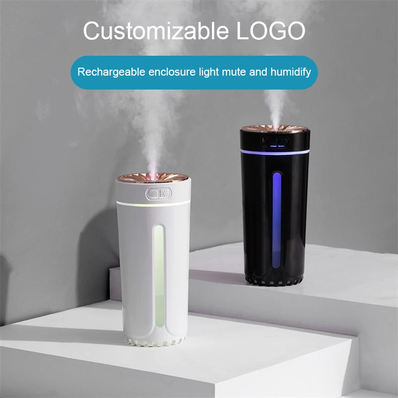 

Портативный многоцветный Usb-увлажнитель воздуха создает успокаивающую атмосферу, простой в использовании и чистый бесшумный увлажнитель