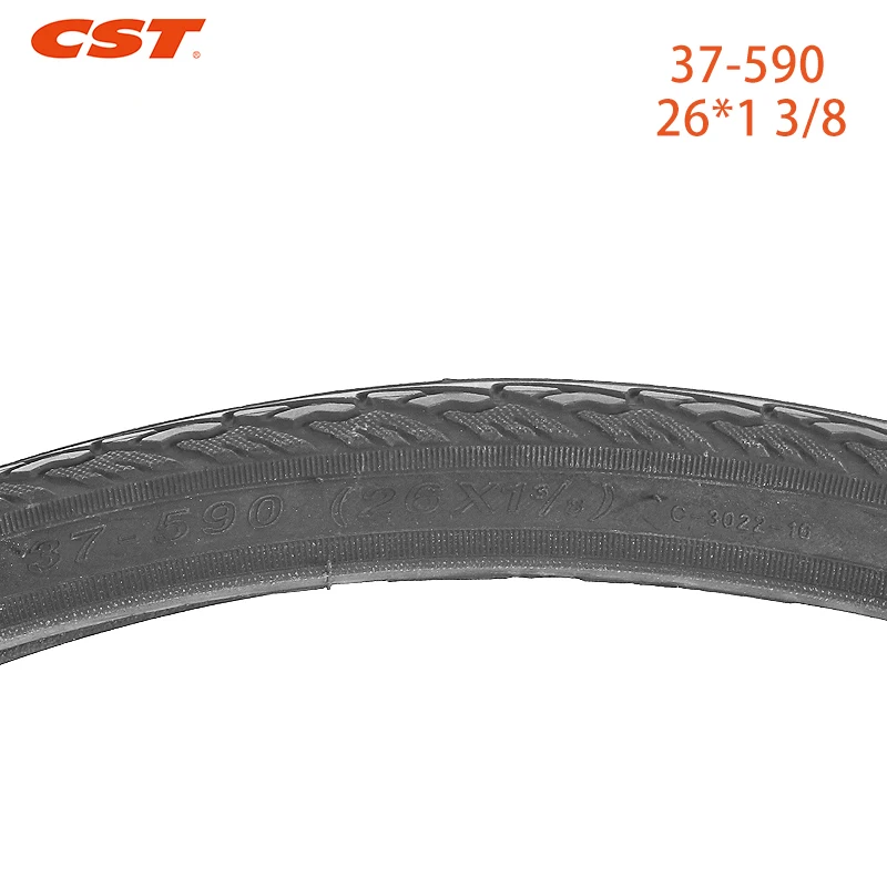 CST 26inch Bicycle Tire 26x1 3/8 C3022 Wear-Resistant Mountain Bike Pneu Bicicleta 37-590 MTB Bicycle Tyres