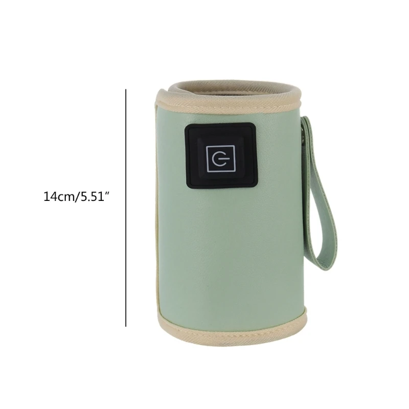 Adjustable Temperature USB Milk Warmer Nursing Bottle Heater Bag Insulated Bag Provide Your Child with Warmth & Comfort G99C images - 6