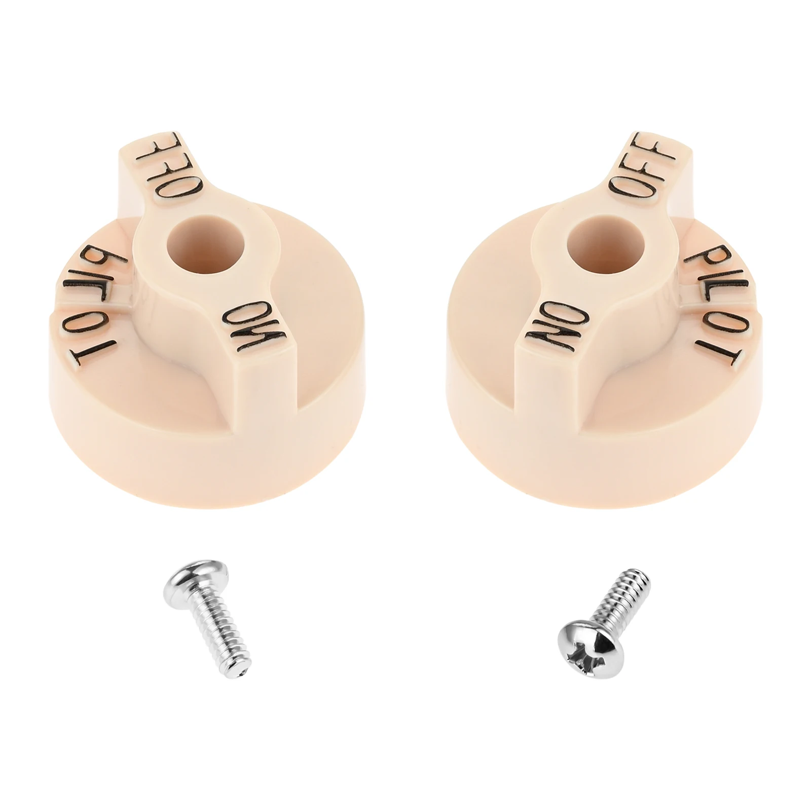Gas Valve Knob Temperature Control Knob Fit for Robertshaw Thermostat 1751-012 S1453A P3202-92 810-0109 810-0433 2Pcs