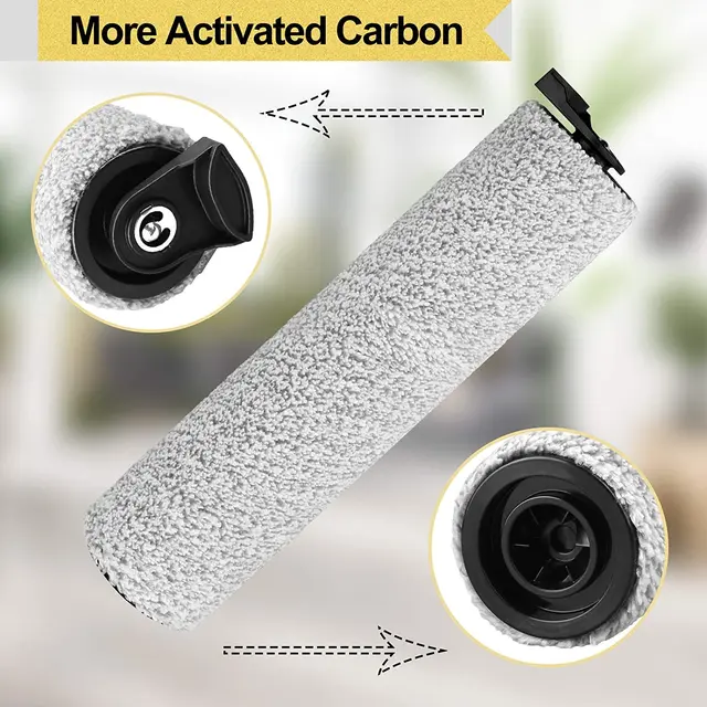 Cserealkatrészek A Tineco Ifloor 3/Padlóhoz Egy S3 Vezeték Nélküli Porszívó, 2 Csomag Kefe Görgők + 4 Vákuumszűrők - Image 3