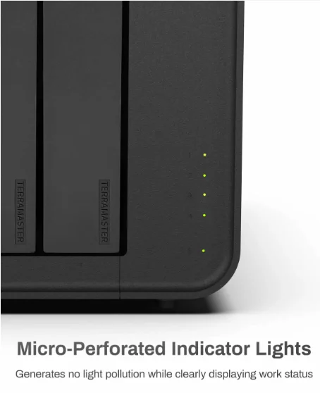 TERRAMASTER F4-212 4  NAS  ھ CPU, 2GB DDR4 RAM, Ʈũ  丮,  Ŭ (ũ)  HDD: 