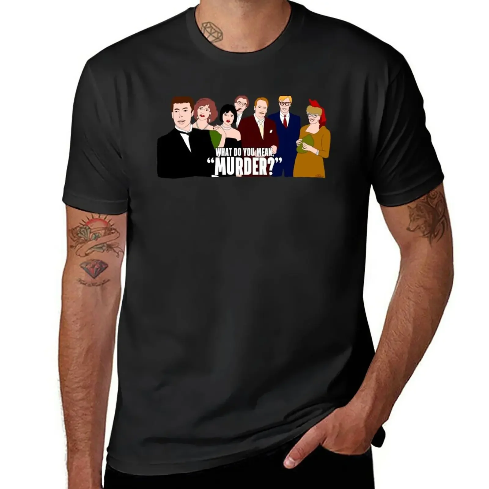 

Clue Murder T-Shirt boys animal print sublime Men's t-shirts