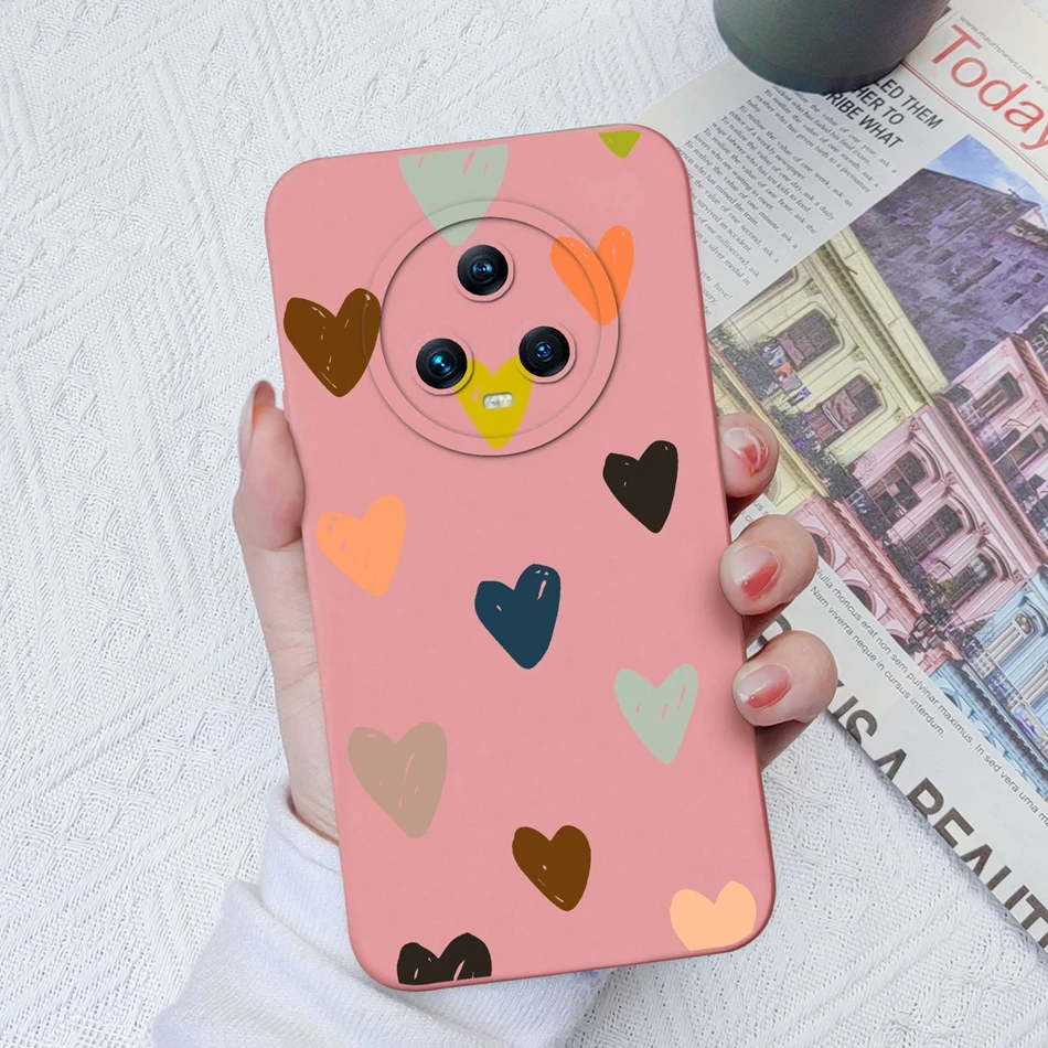 Premium Phone Case with Enhanced Camera Protection - Soft Liquid Silicone Bumper Cover for Huawei Honor Magic Series