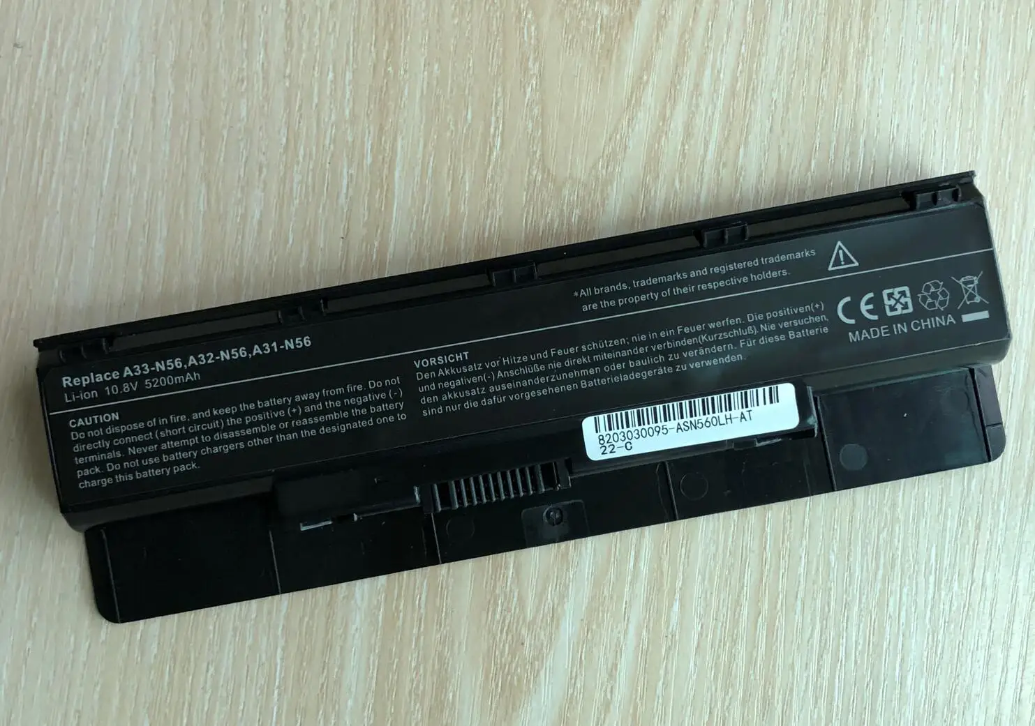 Baterias para Laptop Bateria para Asus Visual N46 N76 N56 N46v N56v B53v B53a F45a F45u N76v R500n N56d Baterias p/ laptop - Imagem 5