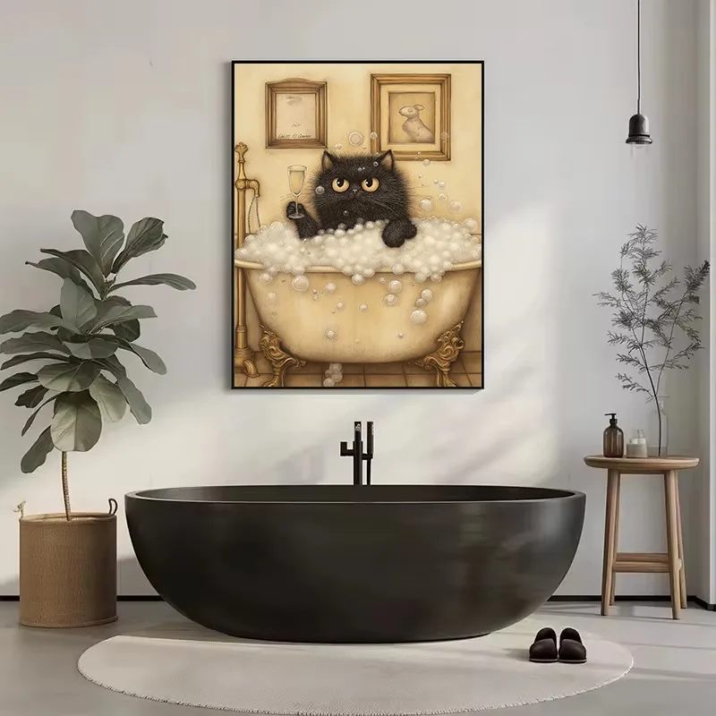 Funny Bathroom Illustration 5