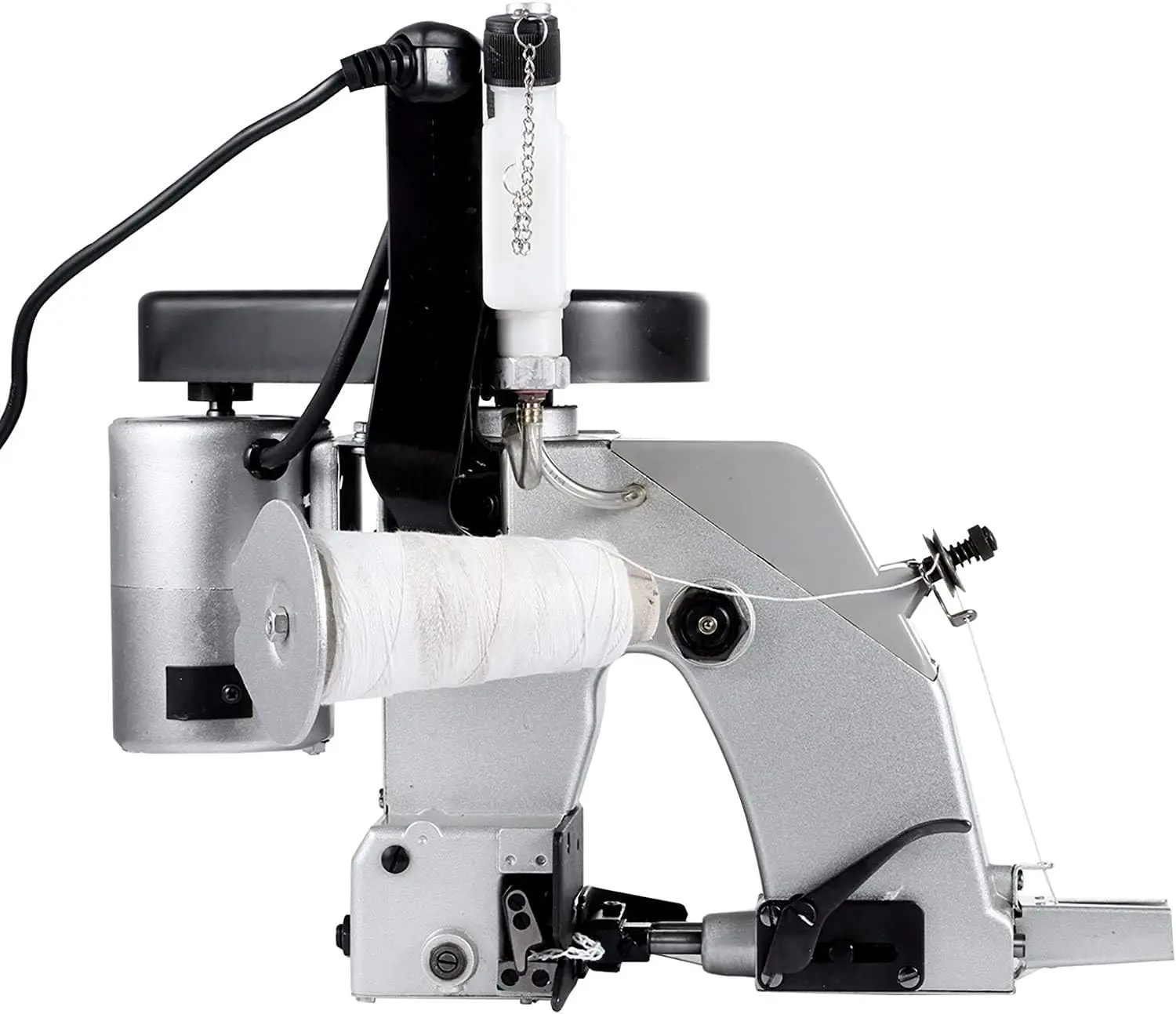 Vevor Bag Closer Machine 110V Portable Electric Sewing Machine 90W Bag Closer Stitching Automatic Oiling Woven Bag Packing 3