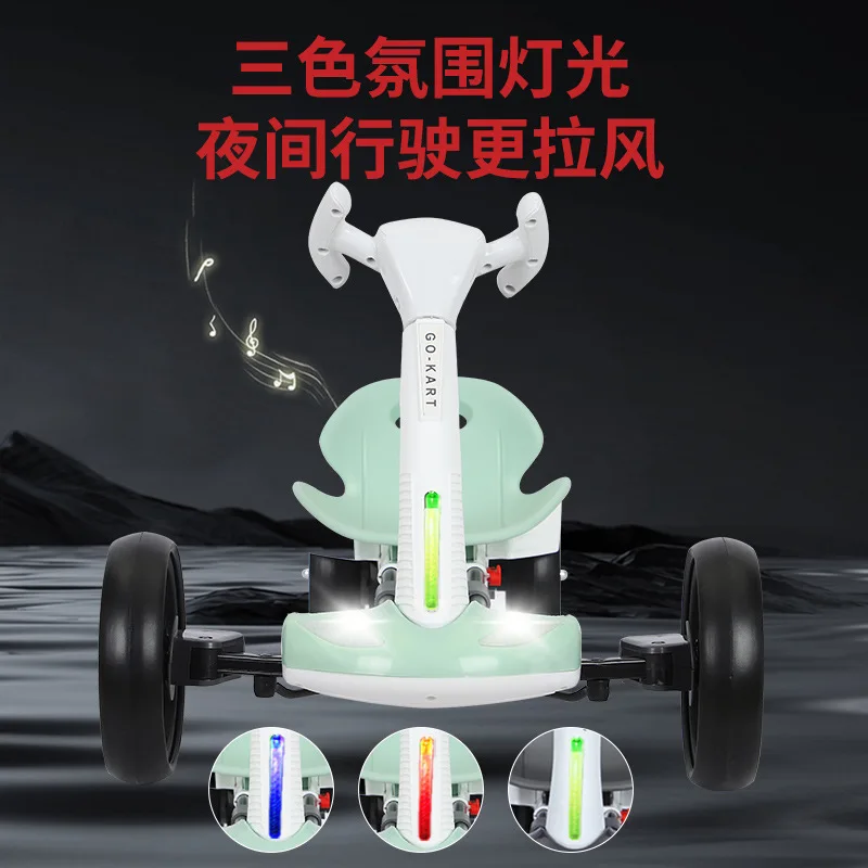 Children's Electric Kart Can Sit Four-Wheel Car Baby Electric Toy Kart Children Battery Remote Control