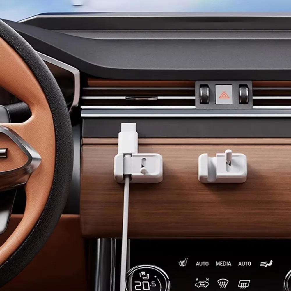 드릴 없이 설치하는 책상 케이블 정리대 간편 고정 코드 정리 클립 케이블 정리 홀더 사무실 정리용품