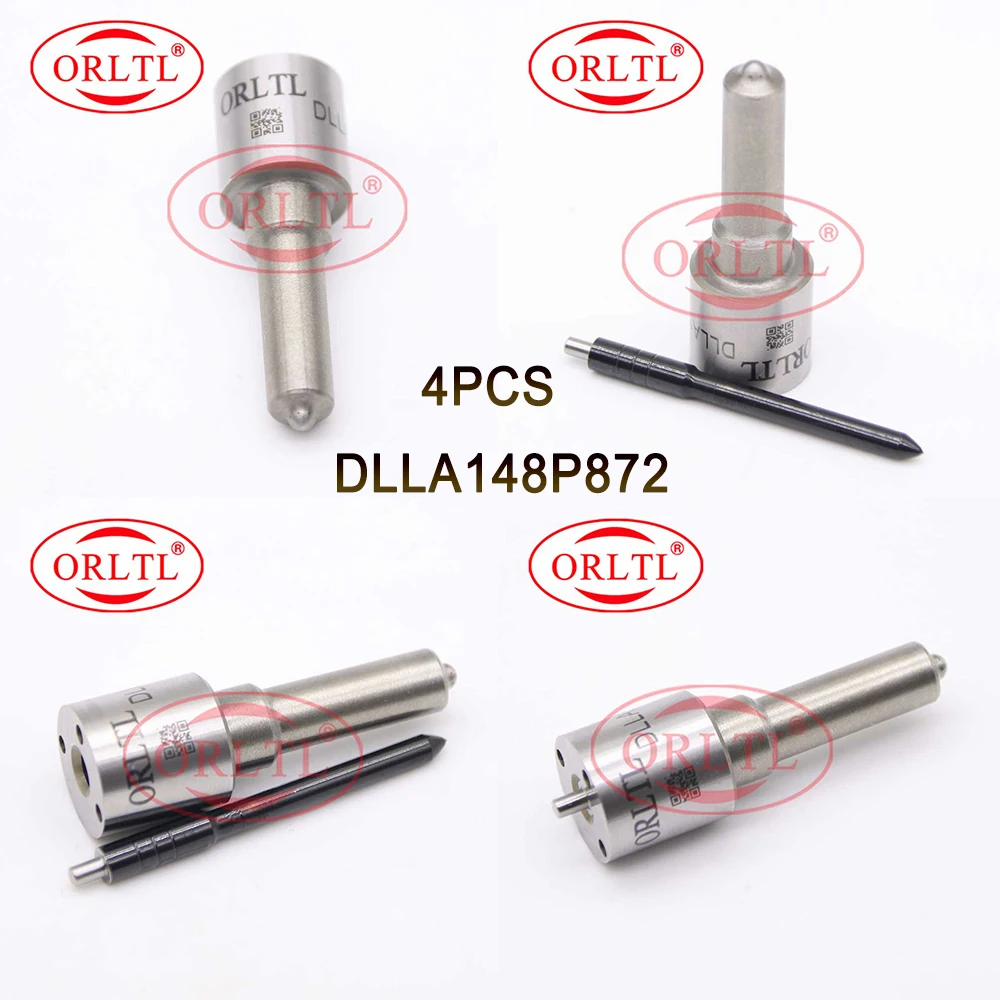 4Pcs 16600-Eb300 Ugello Iniettore Common Rail Dlla148P872 093400-8720 Per Nissan Pathfinder 095000-5650 Muslimate Dcri105650