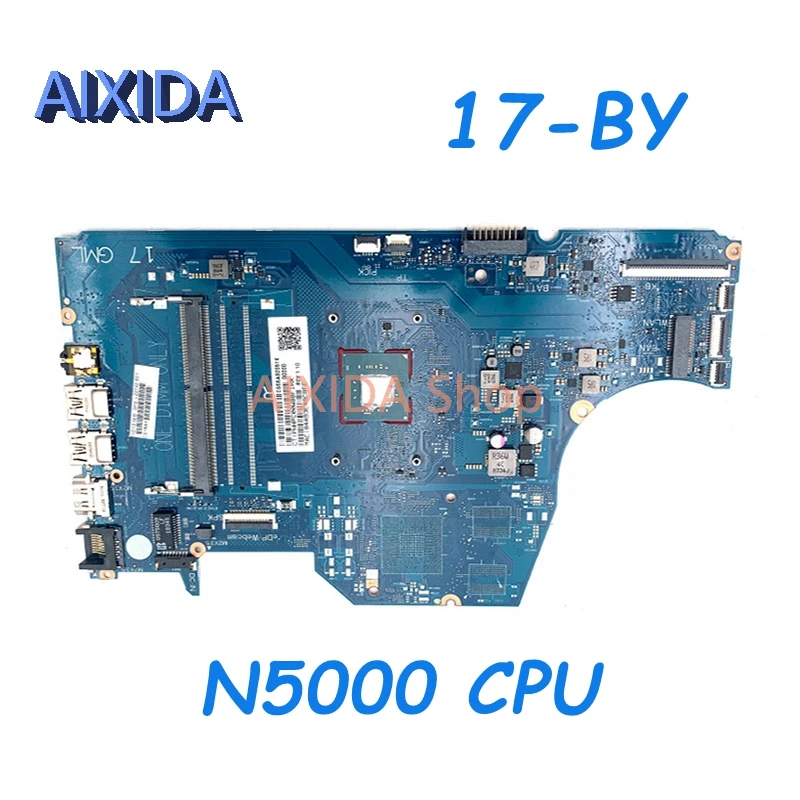 

AIXIDA 6050A2980801-MB-A01 L22740-601 L22740-001 системная плата для HP Pavilion 17-материнская плата для ноутбука SR3RZ N5000 CPU full test