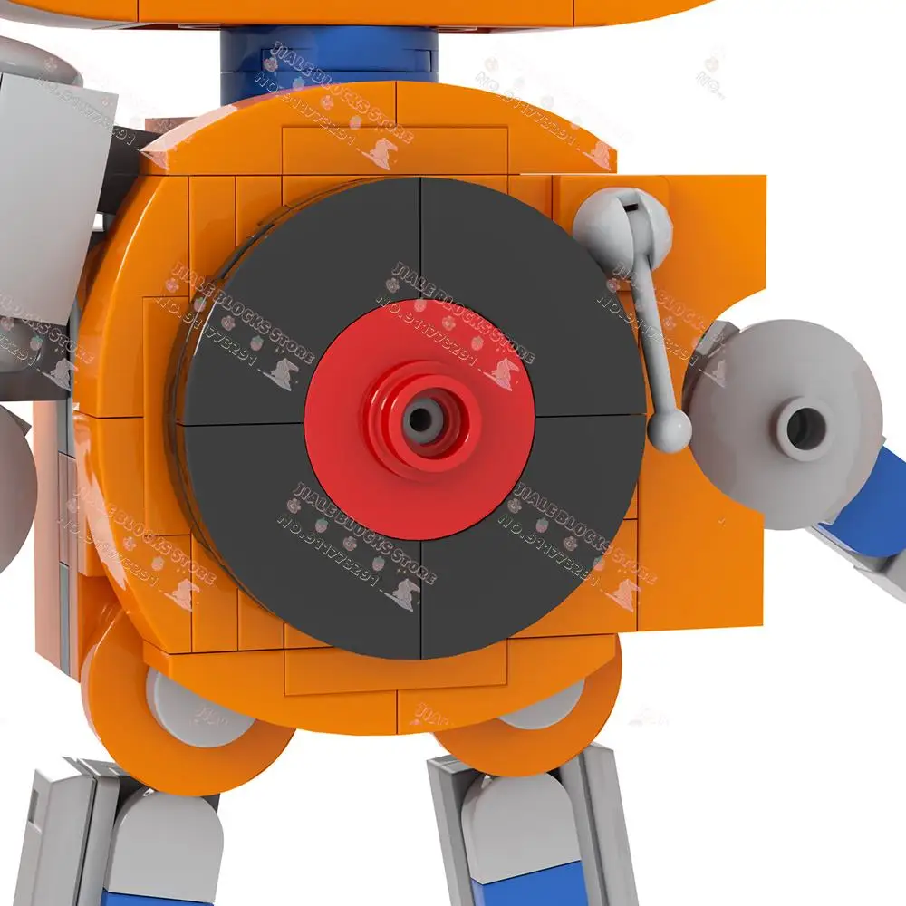 창의적인 공포 게임 MY 노래 몬스터 MOC 빌딩 블록, DIY 다채로운 캐릭터 모델 장식 조립 벽돌, 어린이용 장난감