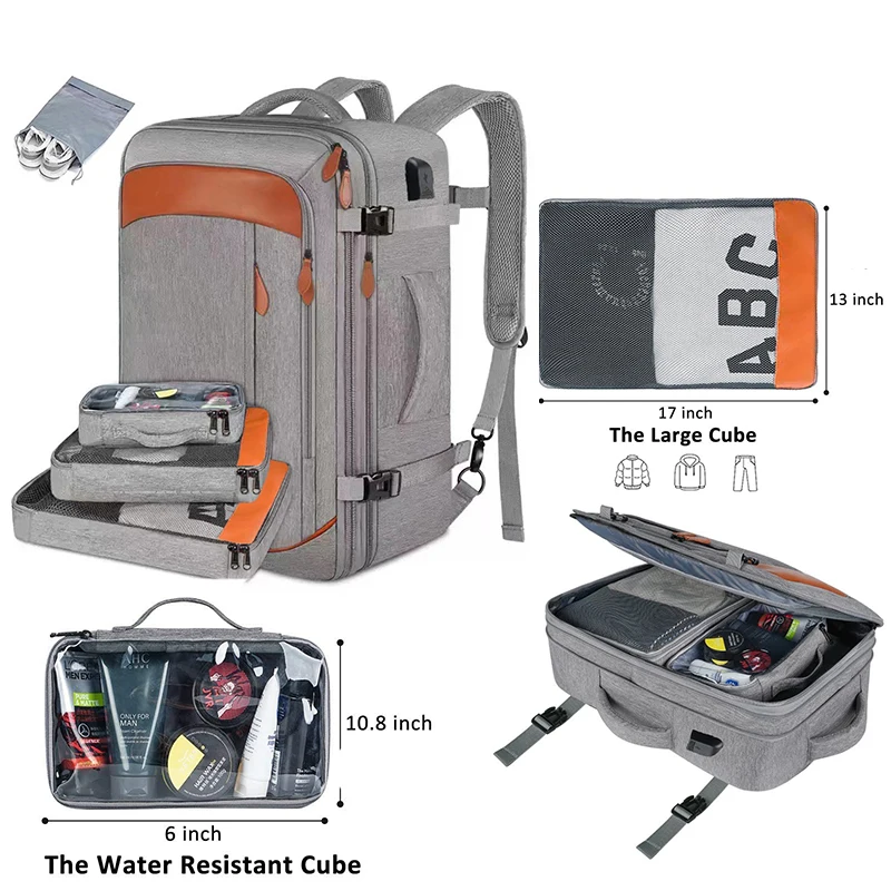 40l Travel Backpack For Men And Women Airline Approved Carry-on Bag_voghion.com