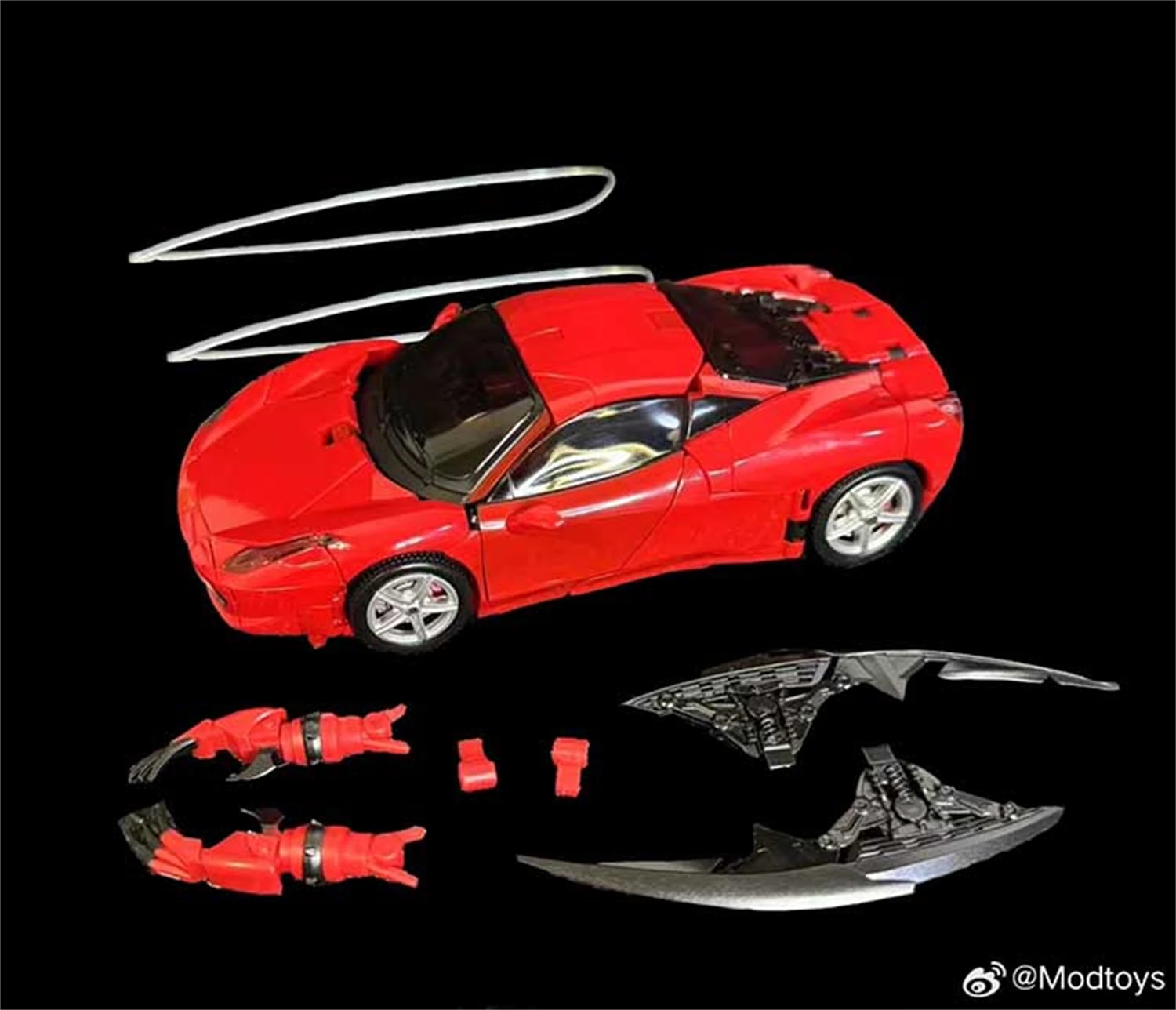 [IN VOORRAAD NU] Transformatie Dn01 Dn-01 KO UniqueToys UT-R06 Dino Red  Dasher Legering Action Figure Robot Speelgoed, image size:1500x1288