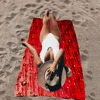 M-Milwaukee-S LOGO Microfiber Printed Beach Towel Mountain Climbing Yoga Beach Swimming Running Absorbent Soft Towel 6