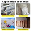 Yellow Masking Tape Adhesive Tape Textured Paper Car Paint Decoration Seamless Hand Tear Without Mark For Painting Tape 4