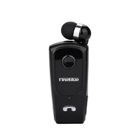 Fineblue F920 pro Collar Bluetooth Earphone Wireless Headphone In the Lotus Clip on Handsfree Headset ears with removable wire 1
