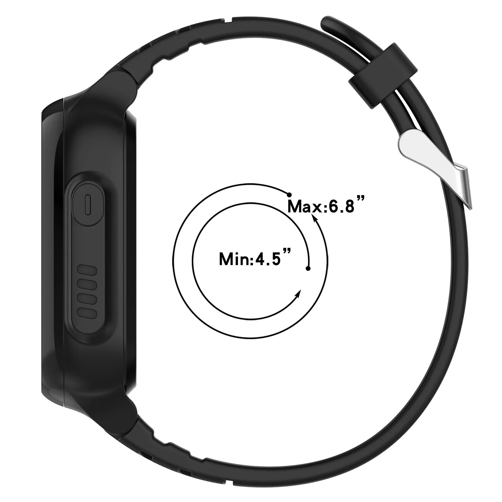 Xplora X5 Play Kids 용 실리콘 어린이 Smartwatch 손목 밴드 시계 밴드 스마트 시계 스트랩 팔찌 팔찌 부품 액세서리