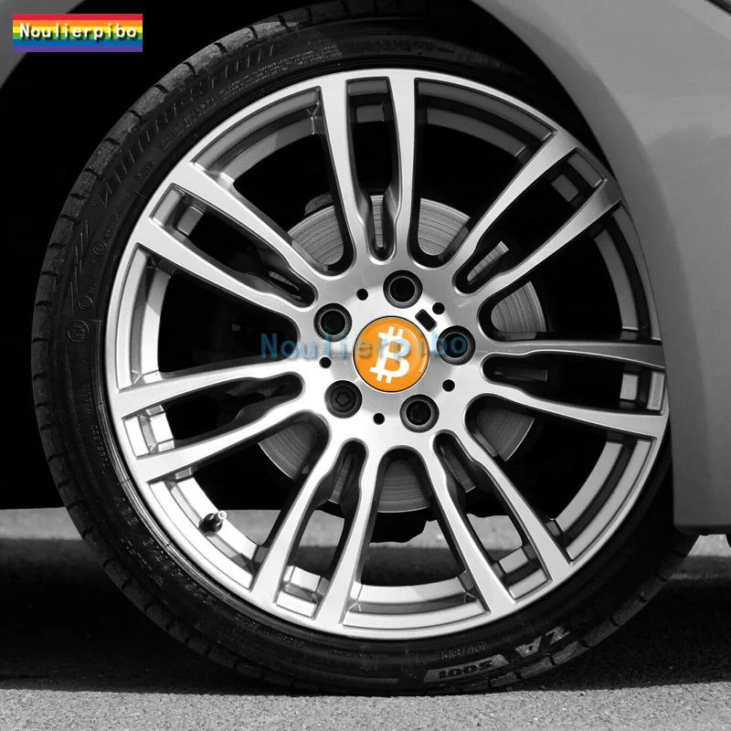 3D 에폭시 다이 컷 돔 스테레오 자동차 스티커 Bitcoin PVC 자동차 오토바이 헬멧 사무용품 휴대 전화 피아노 비닐 데칼