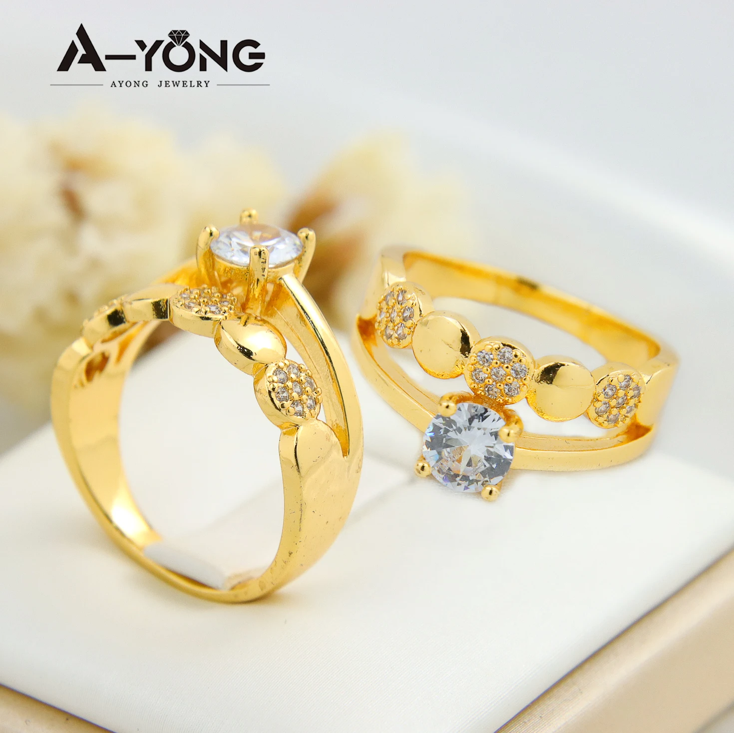 Jewelgenics Her King His Queen Matching Couple Rings Sets Stainless Steel  Crystal Gold Plated Ring Stainless Steel Gold Plated Ring Set Price in  India - Buy Jewelgenics Her King His Queen Matching