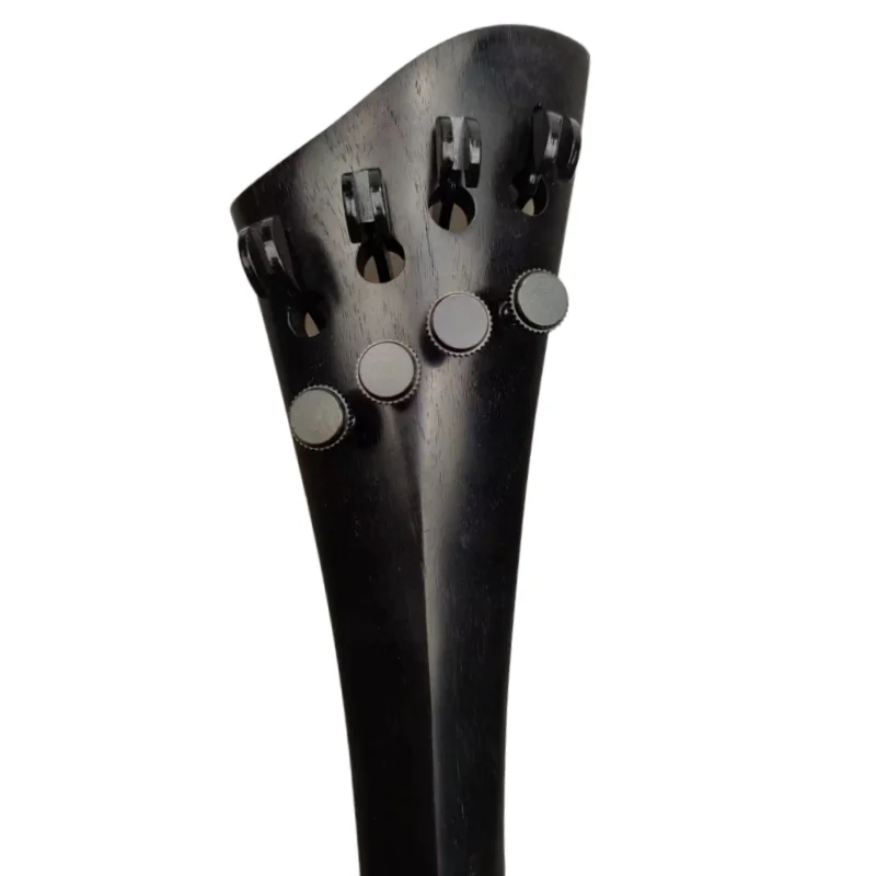 Baroque Ebony Wood Standard Cello Tailpiece Gut Endline Rope, Cello Peg /Tail piece Parts Accessories 4/4 cello support parts