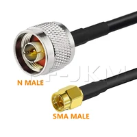 N Type To SMA RPSMA Male Female Connector Crimp for RG58 Coax Extension Jumper Pigtail Cable L16 N To SMA Fast Delivery Brass RF - Image 5