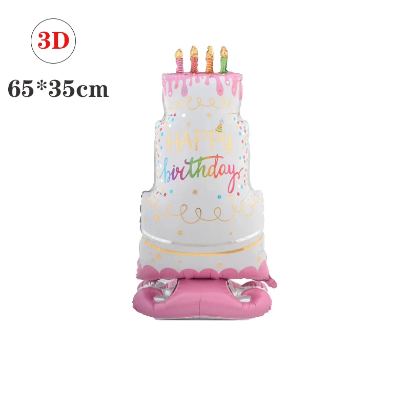 3D cake pink