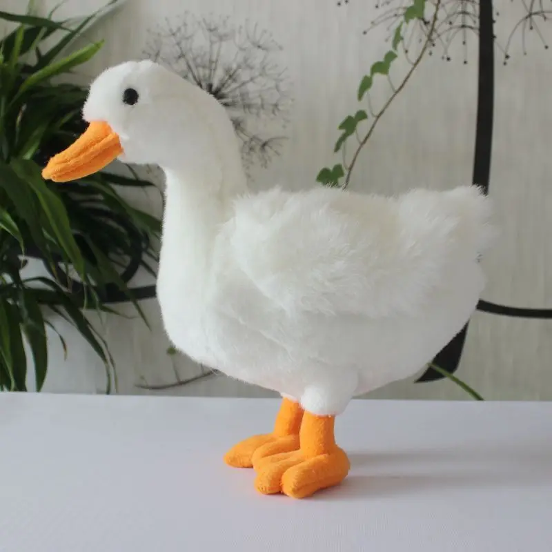 Simulation Canard Peluche Jouet Animal Mignon Oie Jouet Big Duck