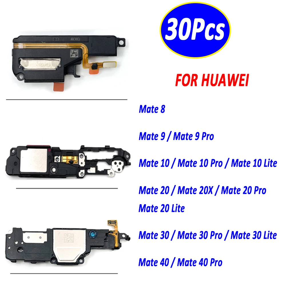 30 Pz, Nuovo Altoparlante Per Huawei Mate 7 8 9 10 20 30 Lite 40 Pro Altoparlante Buzzer Ringer Accessori Di Ricambio Parti