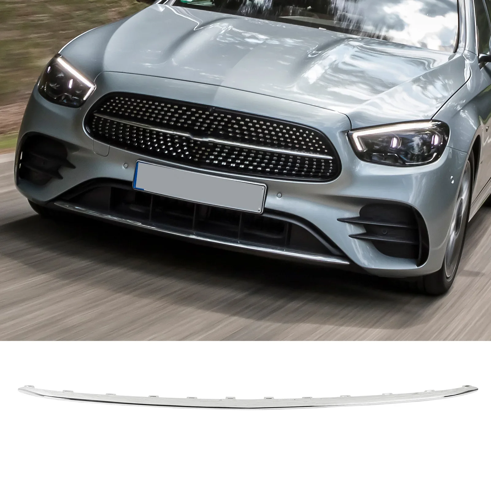 Garniture Inférieure De Bouclier Avant Mercedes E-Class W213 – Neuf D'origine – Réf A2138850300
