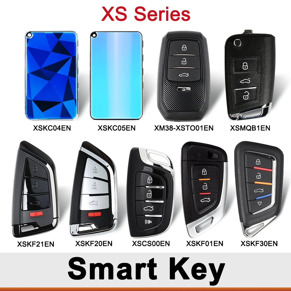 1pcs Original XS Series Smart Remote Key XSKF01EN XSCS00EN XSMQB1EN XSKC04EN XSTO01EN XSKF20EN XSKF21EN English Version