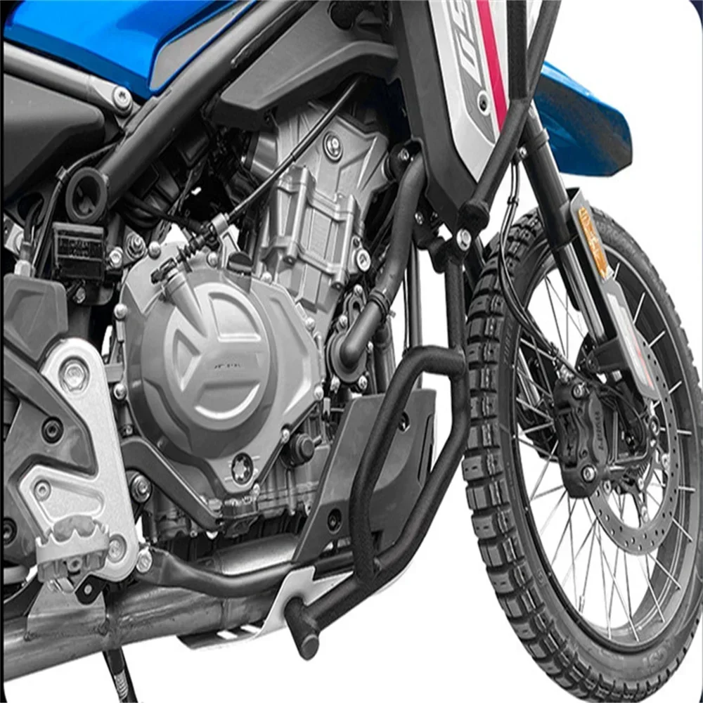 For CFMOTO 450MT motorcycle accessories engine hood bumper collision bar modification upper and lower full bumper 450 MT MT450 motorcycle accessories
