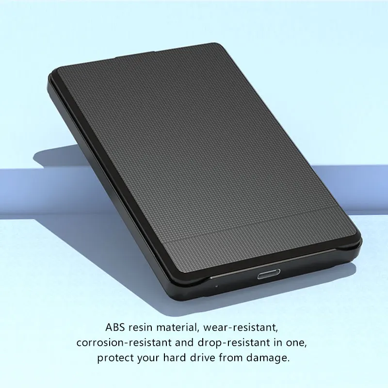 HDD Case USB2.0 3.0 Enclosure Case 2.5 Inch SATA SSD HDD Mobile Box 6Gbps External Mobile Box Hard Disk Adapter Support 6TB