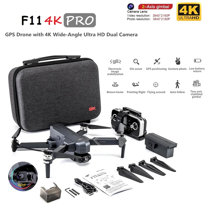 Квадрокоптер Sjrc F11s 4k Pro Купить
