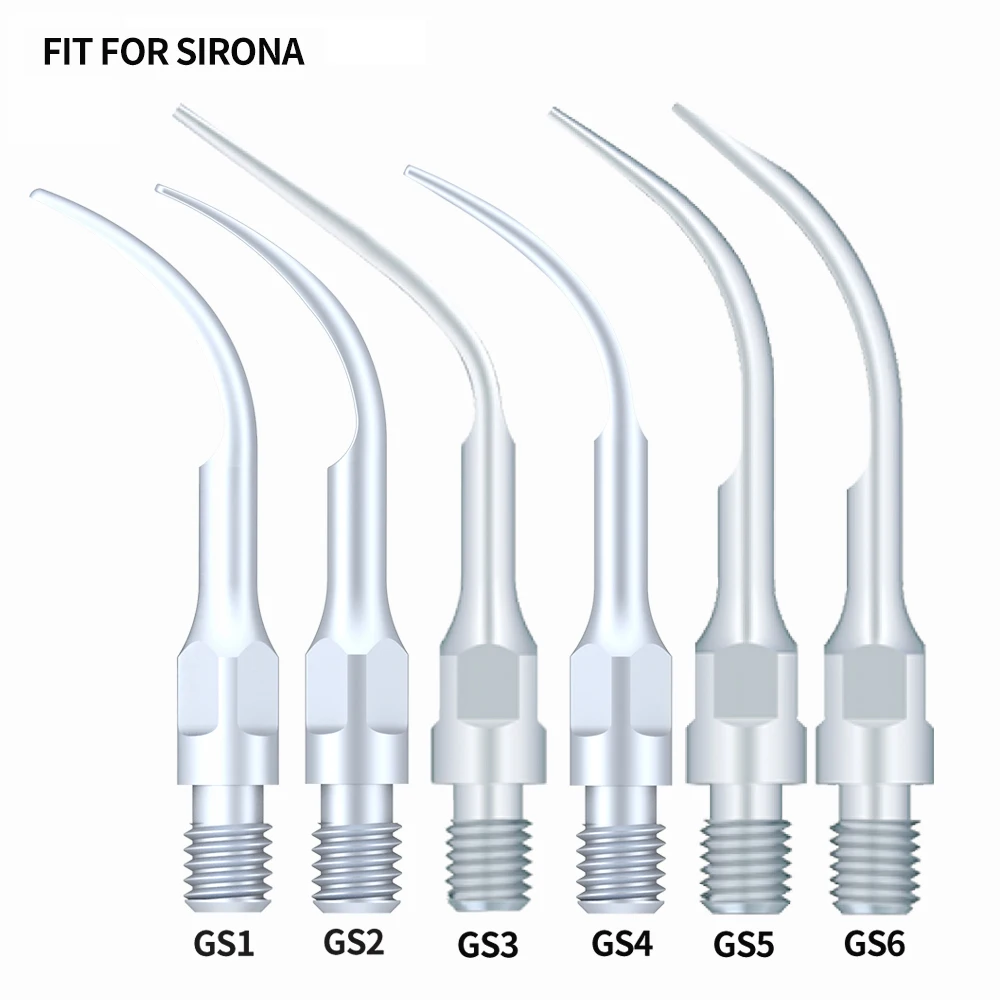 Sirosonic Tips 5 pcs Scaler Tips Scaling Tip For Sirona Dental Ultrasonic Scaler ...