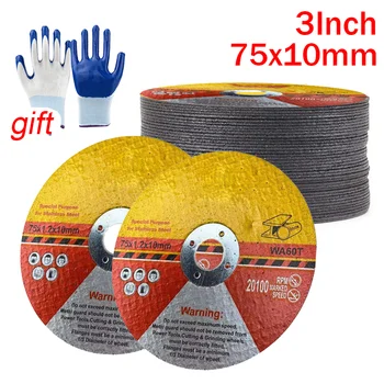 앵글 그라인딩 휠, 우드 디스크 75mm/3 인치 금속 스틸 그라인딩 휠, 12V 미니 앵글 그라인더 액세서리용 디스크 블레이드, 3-50 개