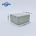 56x58x28mm White